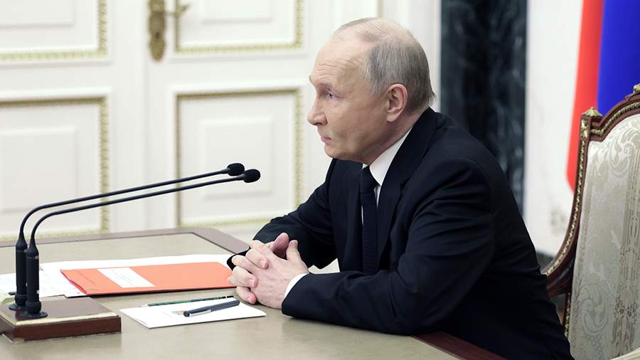 Владимир Путин рассказал о склонности России к мирному решению по Украине